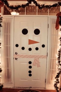 2. Snowman Door
