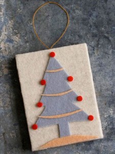 6. Felt Christmas Tree