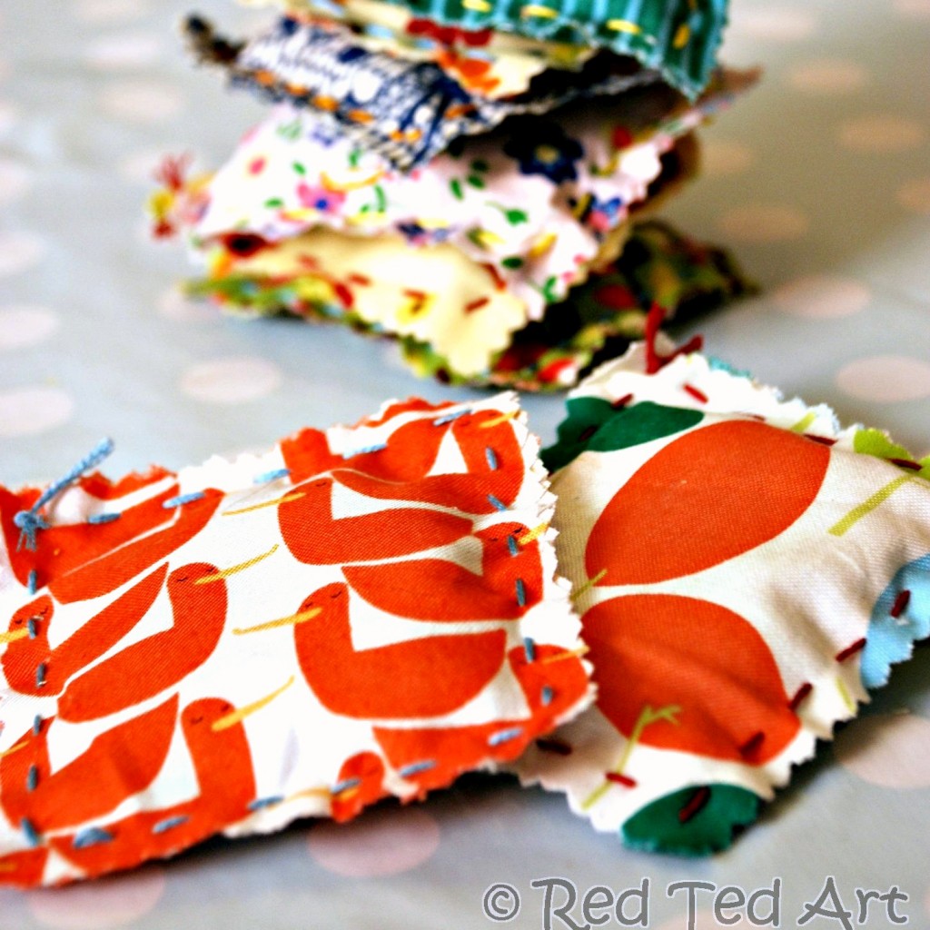 Red Ted art lavender bags for blog