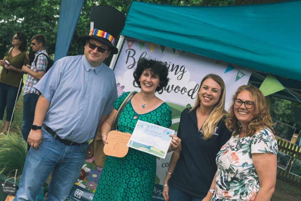 Blooming Earlswood awards at the Earlswood School Summer Fair