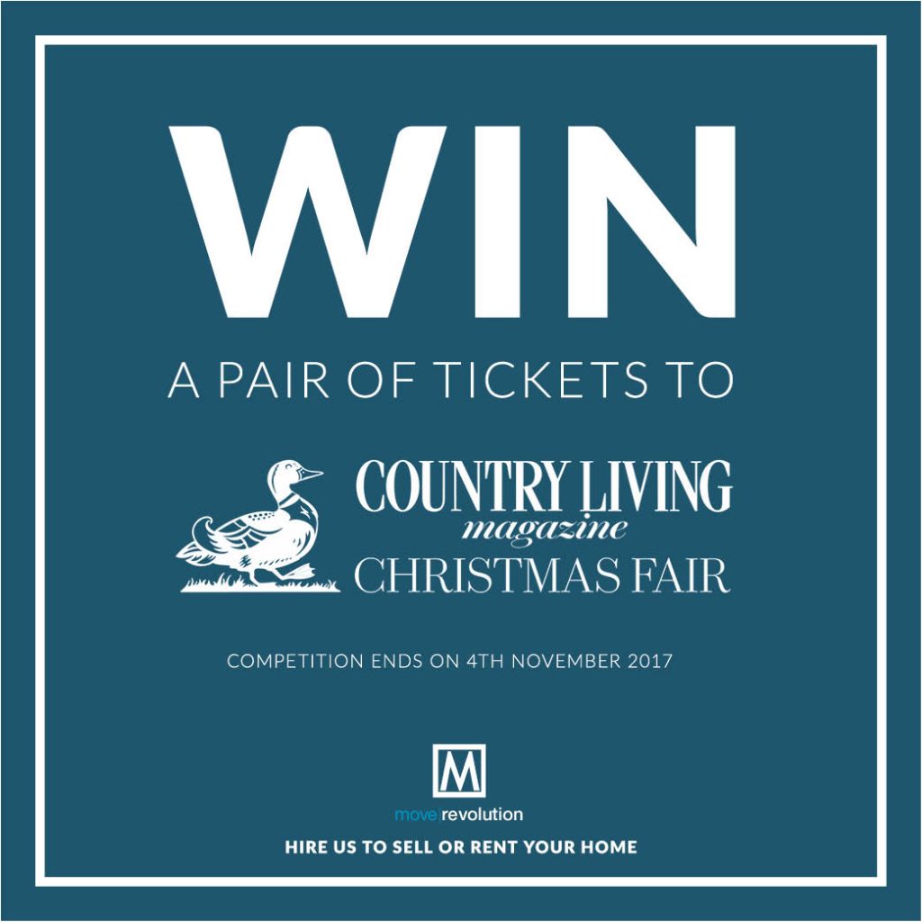 Win a pair of Country Living Christmas Fair Tickets 2017!