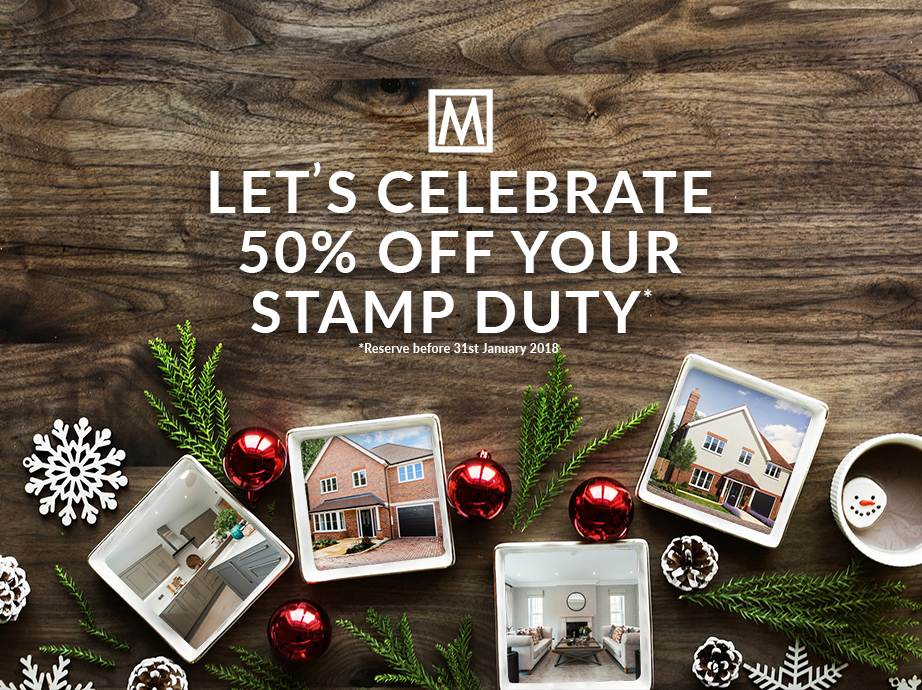 Let’s celebrate – 50% off Stamp Duty…on these gorgeous houses!