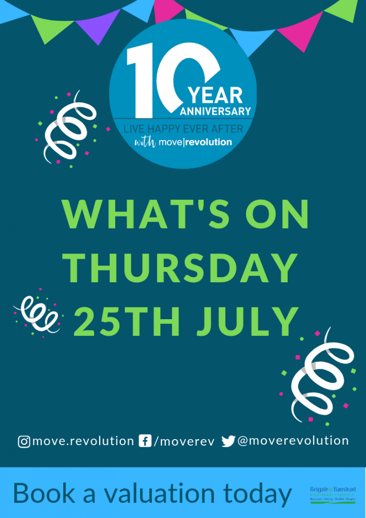 Our Birthday Party : What’s On (2) Thursday 25th July