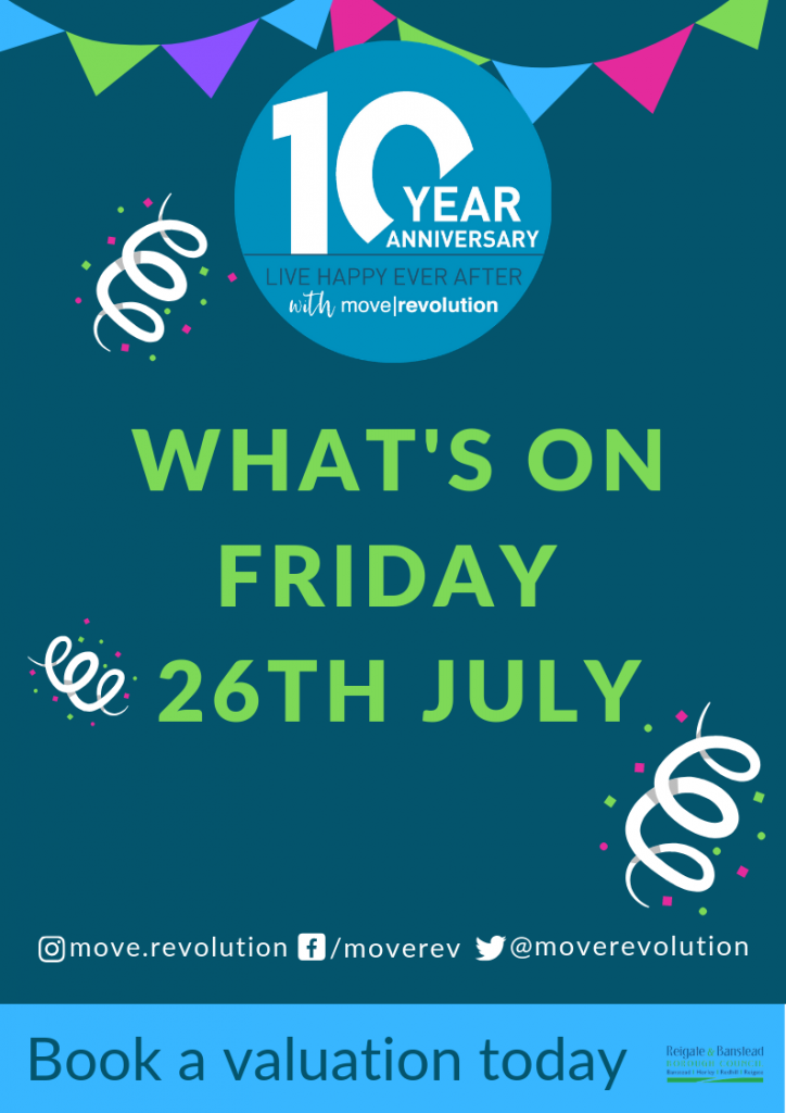 Our Birthday Party : What’s On (3) Friday 26th July