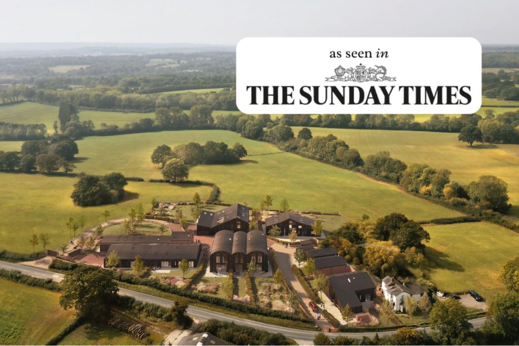 Welcome to Hartdene Barns, as seen in The Sunday Times.