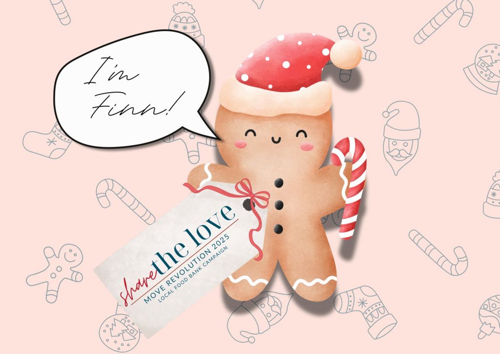 Share the Love 2025 Move Revolution's Food Bank Campaign