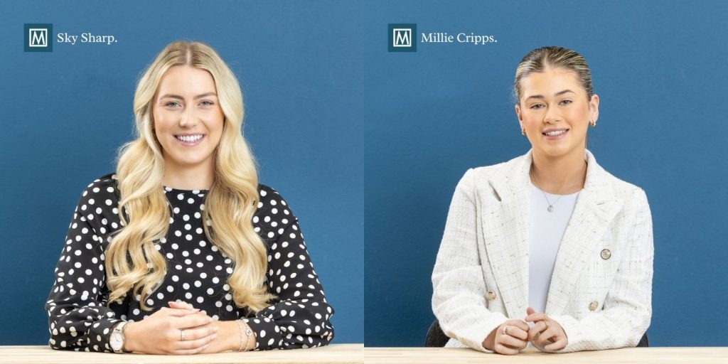 Celebrating Sky Sharp & Millie Cripps